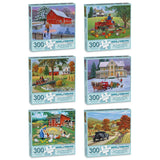 Set of 6 John Sloane Jigsaw Puzzles