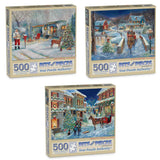 Set of 3 Cozy Classics Puzzles by Ruane Manning