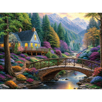 Spring Bridge Jigsaw Puzzles | Bits and Pieces