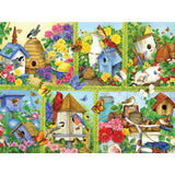 Birdhouse Collage Jigsaw Puzzle