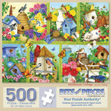 Birdhouse Collage Jigsaw Puzzle