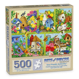 Birdhouse Collage Jigsaw Puzzle