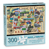 Coast To Coast Jigsaw Puzzle