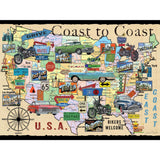 Coast To Coast Jigsaw Puzzle
