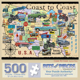 Coast To Coast Jigsaw Puzzle