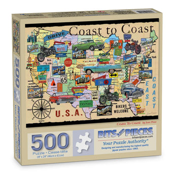 Coast To Coast Jigsaw Puzzle