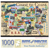 Coast To Coast Jigsaw Puzzle