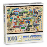 Coast To Coast Jigsaw Puzzle
