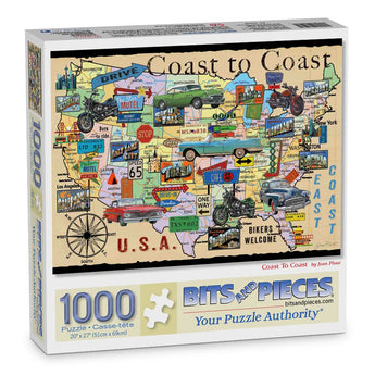 Coast To Coast Jigsaw Puzzle