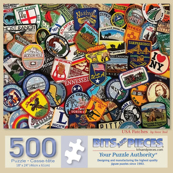 USA Patches Jigsaw Puzzle