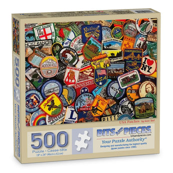 USA Patches Jigsaw Puzzle