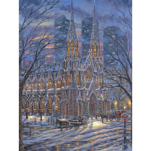 Saint Patricks Cathedral Glitter Jigsaw Puzzle