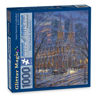 Saint Patrick's Cathedral Glitter Jigsaw Puzzle| Bits and Pieces
