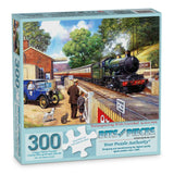 Trainspotting With Grandad Jigsaw Puzzle