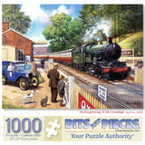 Trainspotting With Grandad Jigsaw Puzzle