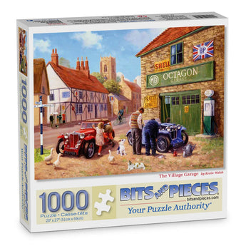 The Village Garage Jigsaw Puzzle