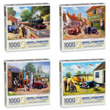Set of 4 Kevin Walsh Jigsaw Puzzles