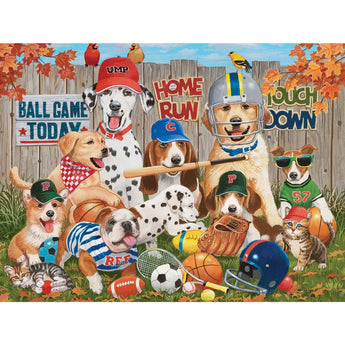 Neighborhood Athletes jigsaw puzzle