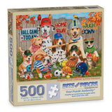 Neighborhood Athletes jigsaw puzzle