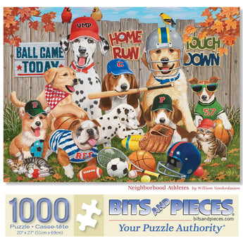 Neighborhood Athletes jigsaw puzzle