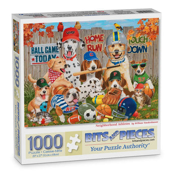Neighborhood Athletes jigsaw puzzle