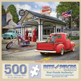 Nostalgic American Gas Station jigsaw puzzle