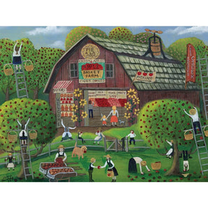Apple Basket Farm Jigsaw Puzzle