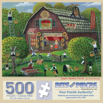 Apple Basket Farm Jigsaw Puzzle