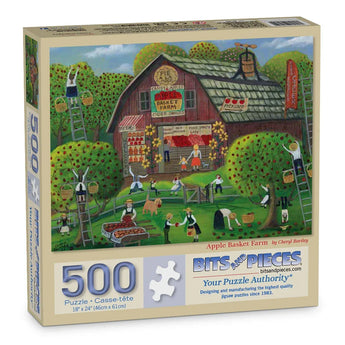 Apple Basket Farm Jigsaw Puzzle
