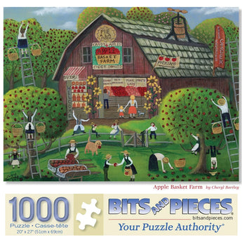 Apple Basket Farm Jigsaw Puzzle