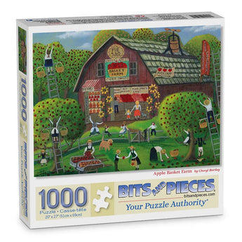 Apple Basket Farm Jigsaw Puzzle