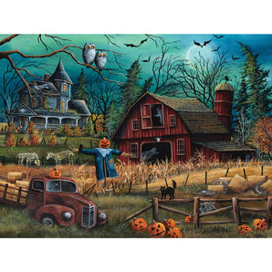 Haunted Farmyard Jigsaw Puzzle