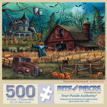 Haunted Farmyard Jigsaw Puzzle