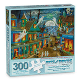 Haunted Halloween Village Jigsaw Puzzle