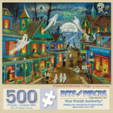 Haunted Halloween Village Jigsaw Puzzle