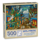 Haunted Halloween Village Jigsaw Puzzle