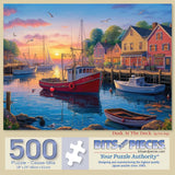 Dusk At The Dock Jigsaw Puzzle