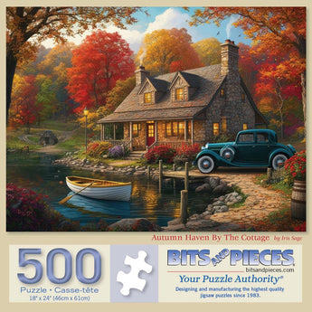 Autumn Haven By The Cottage Jigsaw Puzzle