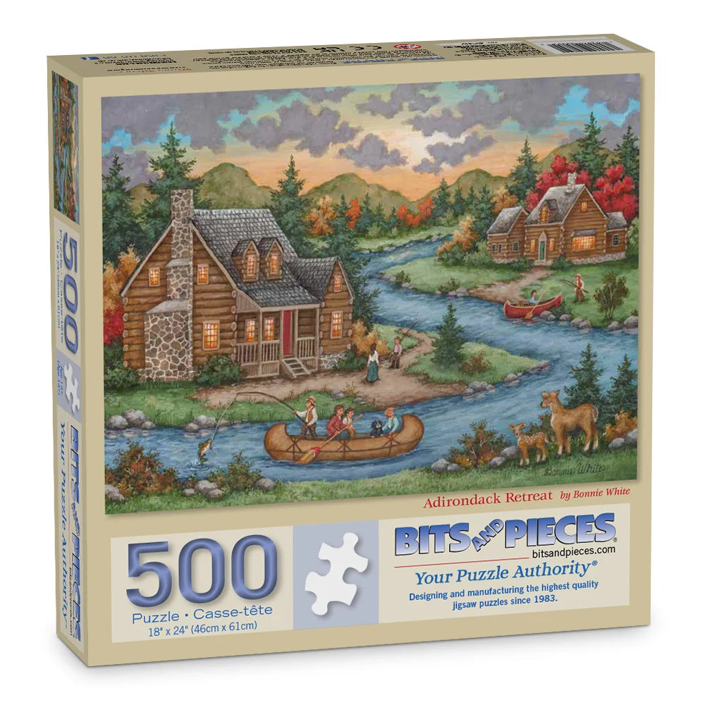 Adirondack Retreat Jigsaw Puzzle| Bits and Pieces