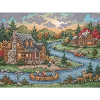 Adirondack Retreat Jigsaw Puzzle