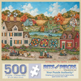 Airing Out The Quilts Jigsaw Puzzle