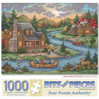 Adirondack Retreat Jigsaw Puzzle