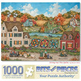 Airing Out The Quilts Jigsaw Puzzle