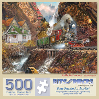 Rails To Pandora Jigsaw Puzzle
