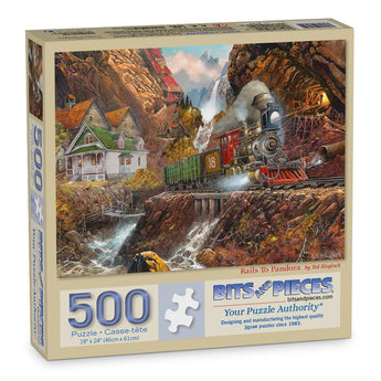 Rails To Pandora Jigsaw Puzzle