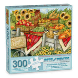 Autumn Blessings Fruit And Veggies Jigsaw Puzzle