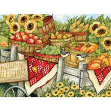 Autumn Blessings Fruit And Veggies Jigsaw Puzzle