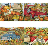 Set of 4 Susan Winget Jigsaw Puzzles