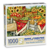 Autumn Blessings Fruit And Veggies Jigsaw Puzzle