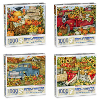 Set of 4 Susan Winget Jigsaw Puzzles